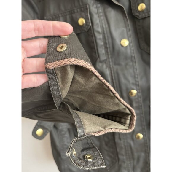 J. Crew Field Jacket Dark Olive Green Small Preppy Army Outdoor - Picture 5 of 11